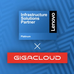 GigaCloud получил самый высокий статус Lenovo Platinum ISG Partner